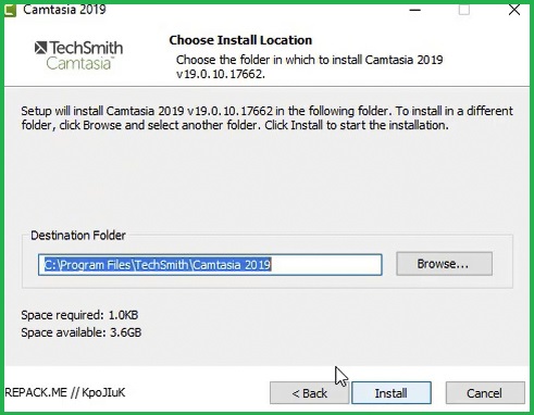 Tải Camtasia 2019 Full Crack
