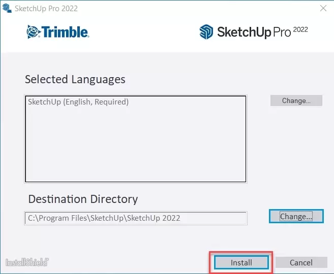 Tải Sketchup 2022 Full Crack vĩnh viễn | Hướng dẫn chi tiết 11 install sketup pro 2022